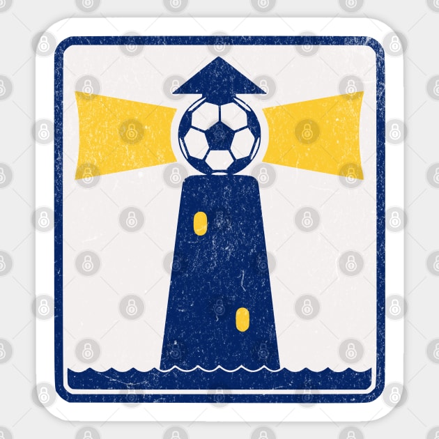 Defunct Soccer Team Boston Beacons 1960s Soccer Team Sticker by Yesteeyear